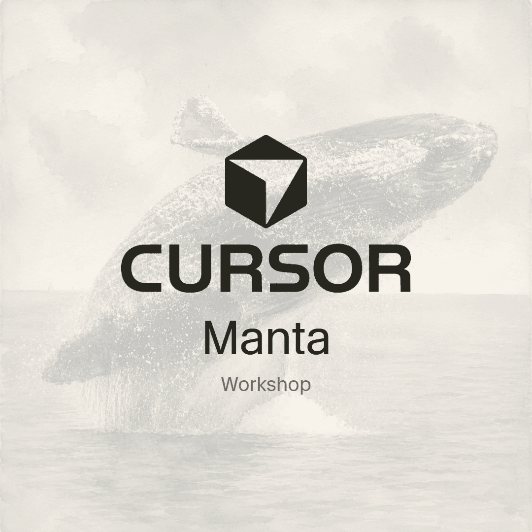 Portada de Cursor Workshop Manta
